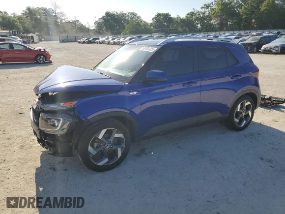 2022 Hyundai Venue Limited with VIN KMHRC8A31NU192840, listed as a Copart auction lot 52451335 with 28,914 mi miles and Salvage Title. Bid and sale history available at DreamBid. Image 1.