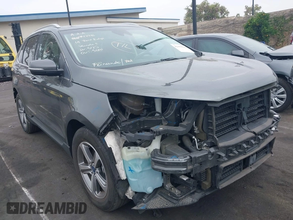 2019 Ford Edge SEL with VIN 2FMPK3J94KBC48742, listed as a IAAI auction lot 42393919 with 68,564 mi miles and . Bid and sale history available at DreamBid. Image 1.