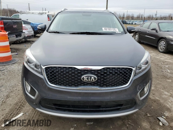 2016 Kia Sorento EX with VIN 5XYPHDA12GG023242, listed as a Copart auction lot 48183135 with 133,946 mi miles and Salvage Title. Bid and sale history available at carsss.com. Image 5.