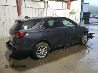 2023 Chevrolet Equinox LT with VIN 3GNAXUEG1PS121319, listed as a Copart auction lot 59525255 with 51,676 mi miles and Clean title. Bid and sale history available at DreamBid. Image 3.