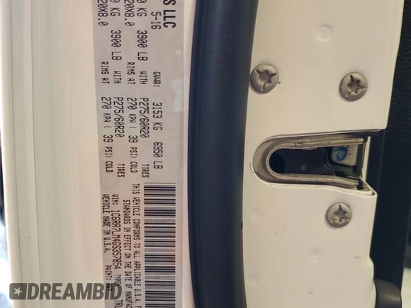 2016 Ram 1500 SLT with VIN 1C6RR7LM4GS357854, listed as a Copart auction lot 51022585 with 91,398 mi miles and Clean title. Bid and sale history available at DreamBid. Image 12.