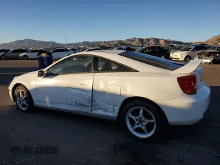 2000 Toyota Celica GTS with VIN JTDDY38T5Y0001554, listed as a Copart auction lot 82463124 with 113,433 mi miles and Salvage Title. Bid and sale history available at carsss.com. Image 2.