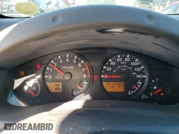 2014 Nissan Xterra X with VIN 5N1AN0NW2EN803546, listed as a Copart auction lot 50434125 with 140,186 mi miles and Salvage Title. Bid and sale history available at DreamBid. Image 9.