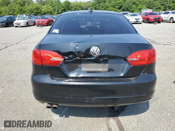 2012 Volkswagen Jetta S with VIN 3VW1K7AJ1CM342943, listed as a Copart auction lot 60465855 with 192,923 mi miles and Salvage title. Bid and sale history available at DreamBid. Image 6.
