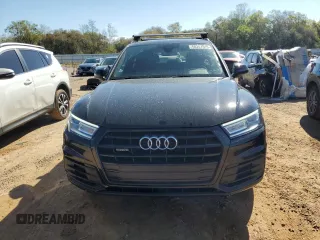2020 Audi Q5 Premium with VIN WA1ANAFY9L2085142, listed as a Copart auction lot 50261515 with 38,477 mi miles and Salvage Title. Bid and sale history available at carsss.com. Image 5.