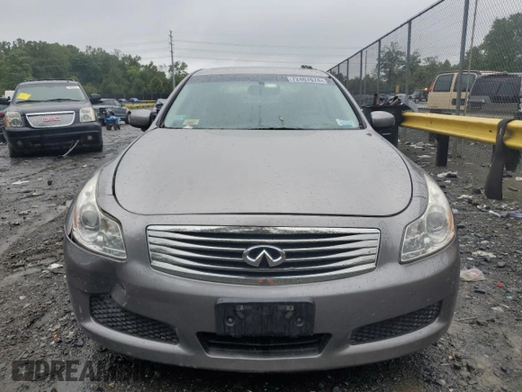 2008 Infiniti G35 x with VIN JNKBV61F18M279459, listed as a Copart auction lot 72467674 with Not Provided miles and Salvage Title. Bid and sale history available at DreamBid. Image 5.