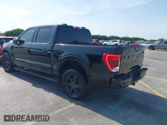 2023 Ford F-150 XL with VIN 1FTEW1C56PFC28013, listed as a IAAI auction lot 42242994 with Not Provided miles and . Bid and sale history available at DreamBid. Image 3.