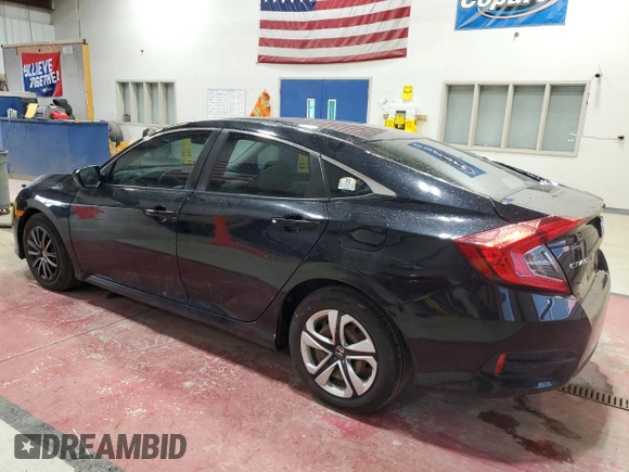 2016 Honda Civic Sedan LX with VIN 19XFC2F50GE212785, listed as a Copart auction lot 52723995 with 146,097 mi miles and Salvage Title. Bid and sale history available at carsss.com. Image 2.