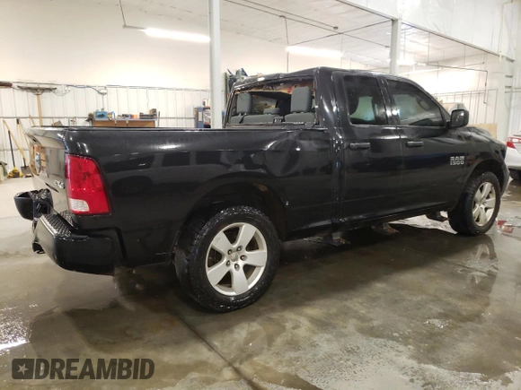 2016 Ram 1500 Tradesman z VIN 1C6RR7FMXGS265417, wystawiony jako Copart lot #57781284 z przebiegiem 135 766 mil mil oraz Szkoda całkowita • Salvage title. Historia ofert i sprzedaży dostępna na DreamBid. Obrazek 3.