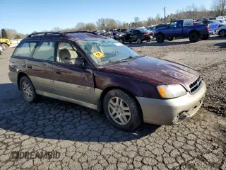 2000 Subaru Legacy Outback with VIN 4S3BH665XY7622020, listed as a Copart auction lot 45004945 with Not provided miles and Salvage title. Bid and sale history available at DreamBid. Image 4.