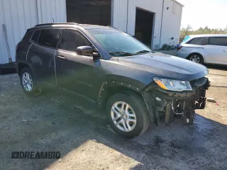 2019 Jeep Compass Sport с VIN 3C4NJCAB9KT636992, выставлен на аукционе Copart как лот 44546695 с пробегом 95 271 миль миль и Списание • Salvage title. История ставок и продаж доступна на DreamBid. Изображение 4.