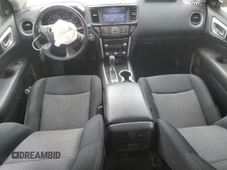 2018 Nissan Pathfinder SV with VIN 5N1DR2MM2JC646684, listed as a Copart auction lot 57104425 with 95,718 mi miles and Salvage title. Bid and sale history available at DreamBid. Image 8.