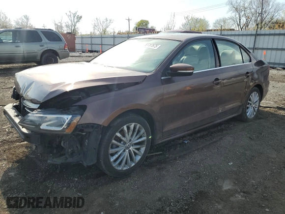 2016 Volkswagen Jetta SEL with VIN 3VWL17AJ7GM355374, listed as a Copart auction lot 53787675 with 182,432 mi miles and Salvage title. Bid and sale history available at DreamBid. Image 1.