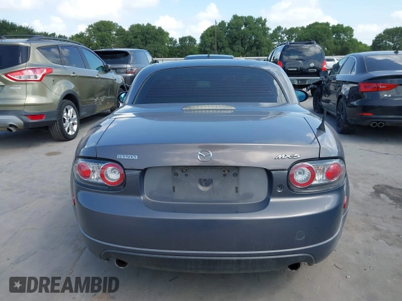 2008 Mazda MX-5 Miata Touring with VIN JM1NC26F580156079, listed as a IAAI auction lot 42543666 with 131,557 mi miles and . Bid and sale history available at DreamBid. Image 16.
