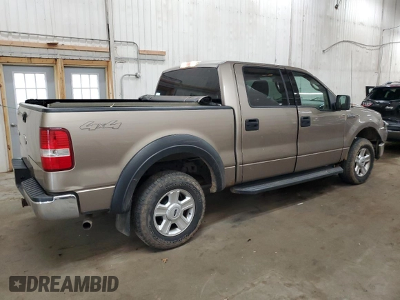 2004 Ford F-150 XLT with VIN 1FTRW14W34KB68512, listed as a Copart auction lot 52774075 with 113,322 mi miles and Salvage Title. Bid and sale history available at carsss.com. Image 3.