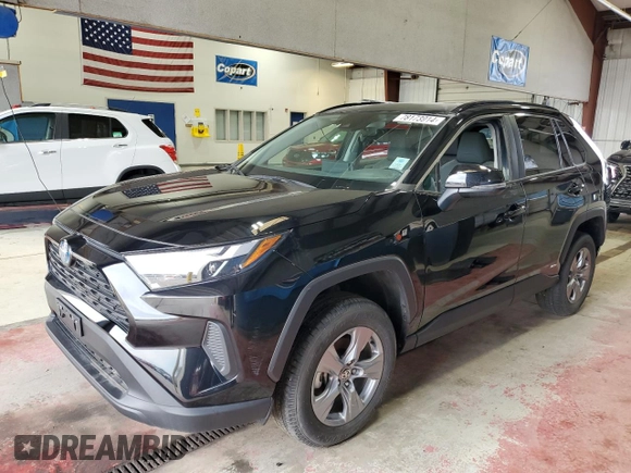 2022 Toyota RAV4 Hybrid XLE with VIN 4T3RWRFV3NU065148, listed as a Copart auction lot 78173914 with 9,914 mi miles and Salvage title. Bid and sale history available at DreamBid. Image 1.