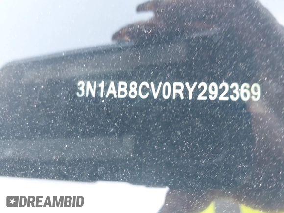 2024 Nissan Sentra SV with VIN 3N1AB8CV0RY292369, listed as a IAAI auction lot 42014066 with 39,517 mi miles and . Bid and sale history available at DreamBid. Image 9.