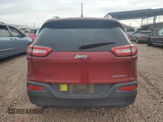 2015 Jeep Cherokee Sport z VIN 1C4PJLAB5FW677015, wystawiony jako Copart lot #58986705 z przebiegiem 112 446 mil mil oraz Szkoda całkowita • Salvage title. Historia ofert i sprzedaży dostępna na DreamBid. Obrazek 6.