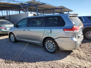2011 Toyota Sienna LE with VIN 5TDJK3DC6BS028132, listed as a Copart auction lot 47260205 with 193,216 mi miles and Salvage Title. Bid and sale history available at carsss.com. Image 2.