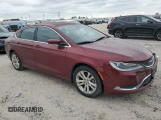 2015 Chrysler 200 Limited with VIN 1C3CCCAB1FN671313, listed as a Copart auction lot 53088965 with 154,170 mi miles and Clean Title. Bid and sale history available at carsss.com. Image 4.