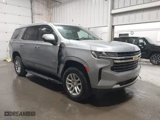 2024 Chevrolet Tahoe LT with VIN 1GNSKNKDXRR133204, listed as a IAAI auction lot 41756028 with 33,140 mi miles. Bid and sale history available at carsss.com. Image 1.