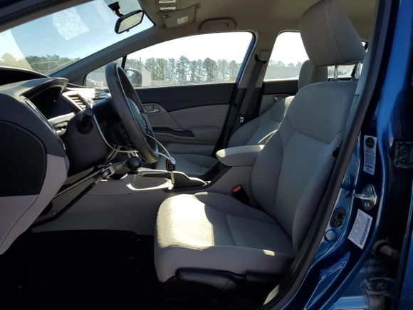 2015 Honda Civic Sedan LX with VIN 2HGFB2F57FH519071, listed as a Copart auction lot 88987135 with 80,397 mi miles and Salvage Title. Bid and sale history available at carsss.com. Image 7.