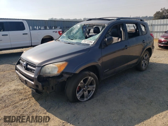 2010 Toyota RAV4 Sport with VIN 2T3WK4DV6AW006027, listed as a Copart auction lot 75772394 with 265,595 mi miles and Salvage Title. Bid and sale history available at carsss.com. Image 1.