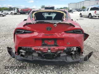2021 Toyota GR Supra 3.0 with VIN WZ1DB0C02MW043797, listed as a Copart auction lot 73834264 with 0 mi miles and Non Repairable. Bid and sale history available at carsss.com. Image 6.