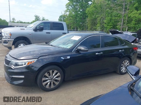 2018 Kia Optima LX with VIN 5XXGT4L32JG253713, listed as a IAAI auction lot 42172918 with 145,338 mi miles. Bid and sale history available at carsss.com. Image 14.