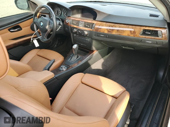 2011 BMW 3 Series 335i xDrive with VIN WBAKF9C54BE261816, listed as a Copart auction lot 48922125 with 77,132 mi miles and Salvage Title. Bid and sale history available at carsss.com. Image 8.