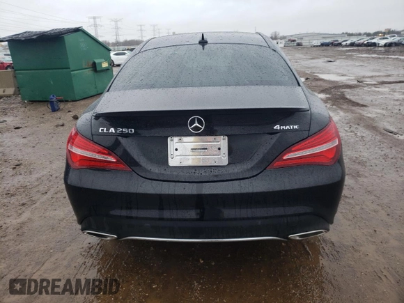 2018 Mercedes-Benz CLA 250 with VIN WDDSJ4GB6JN656413, listed as a Copart auction lot 48919014 with 51,192 mi miles and . Bid and sale history available at DreamBid. Image 6.