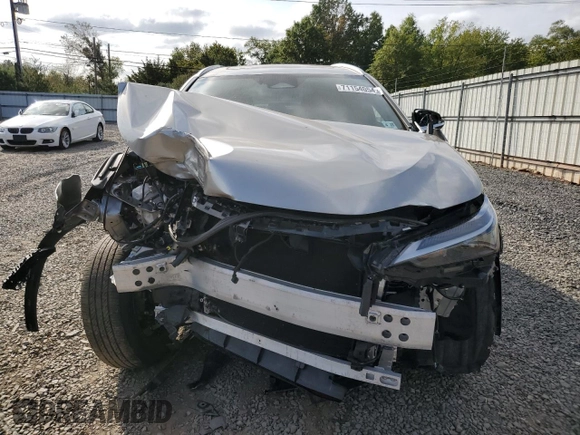 2022 Lexus NX with VIN JTJAGCEZ8N2003942, listed as a Copart auction lot 71154054 with 28,026 mi miles and Salvage Title. Bid and sale history available at carsss.com. Image 5.