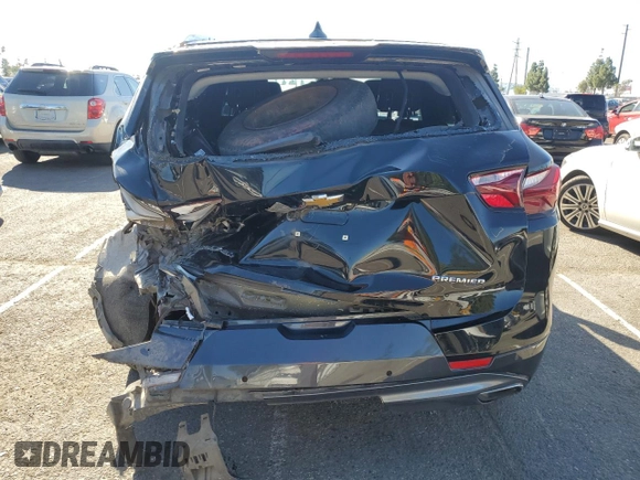 2022 Chevrolet Blazer Premier с VIN 3GNKBFRS4NS159072, выставлен на аукционе Copart как лот 80122204 с пробегом 60 367 миль миль и Списание • Salvage title. История ставок и продаж доступна на DreamBid. Изображение 6.