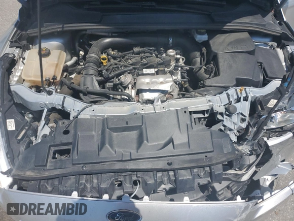 2018 Ford Focus SE with VIN 1FADP3FE0JL202442, listed as a Copart auction lot 53468725 with 106,119 mi miles and Salvage title. Bid and sale history available at DreamBid. Image 13.