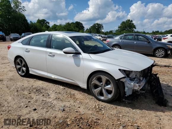 2018 Honda Accord Touring z VIN 1HGCV1F93JA068431, wystawiony jako Copart lot #56170905 z przebiegiem 125 625 mil mil oraz Szkoda całkowita • Salvage title. Historia ofert i sprzedaży dostępna na DreamBid. Obrazek 4.