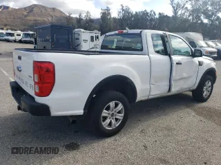 2019 Ford Ranger XL with VIN 1FTER1EH1KLA56532, listed as a Copart auction lot 44605405 with 40,977 mi miles and Salvage Title. Bid and sale history available at carsss.com. Image 3.