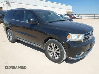 2016 Dodge Durango Limited with VIN 1C4RDHDG9GC360118, listed as a IAAI auction lot 41696388 with 217,550 mi miles. Bid and sale history available at carsss.com. Image 1.