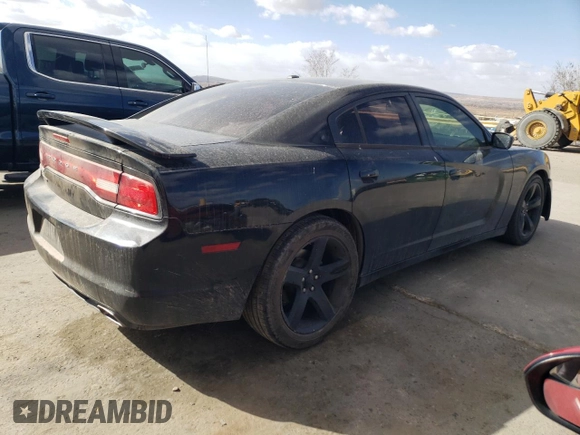 2014 Dodge Charger SXT with VIN 2C3CDXHG2EH144068, listed as a Copart auction lot 45100155 with 167,872 mi miles and Salvage Title. Bid and sale history available at carsss.com. Image 3.