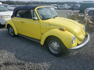 1973 Volkswagen Beetle with VIN 1532316998, listed as a Copart auction lot 76866654 with 1,983 mi miles and Salvage Title. Bid and sale history available at DreamBid. Image 4.