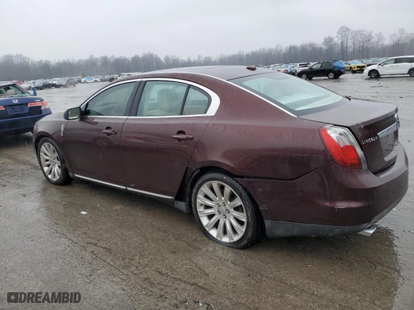 2010 Lincoln MKS with VIN 1LNHL9ER7AG609838, listed as a Copart auction lot 85195854 with 85,725 mi miles and Salvage Title. Bid and sale history available at carsss.com. Image 2.