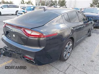 2020 Kia Stinger GT-Line with VIN KNAE15LA1L6086826, listed as a IAAI auction lot 41599914 with 133,493 mi miles. Bid and sale history available at carsss.com. Image 4.