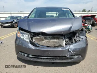 2017 Honda Odyssey EX-L with VIN 5FNRL5H63HB008563, listed as a Copart auction lot 53125224 with 124,960 mi miles and Salvage Title. Bid and sale history available at DreamBid. Image 5.