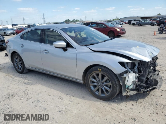 2018 Mazda Mazda6 Sport with VIN JM1GL1UM8J1333213, listed as a Copart auction lot 53103635 with 22,934 mi miles and Salvage Title. Bid and sale history available at carsss.com. Image 4.