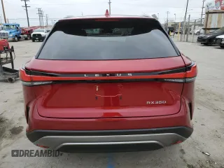 2023 Lexus RX with VIN JTJCHMAAXP2008011, listed as a Copart auction lot 54354375 with 12,571 mi miles and Salvage Title. Bid and sale history available at carsss.com. Image 6.