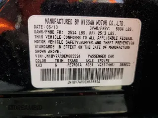 2014 Infiniti Q50 Premium with VIN JN1BV7AR0EM685524, listed as a Copart auction lot 53680535 with 175,661 mi miles and Clean Title. Bid and sale history available at carsss.com. Image 12.
