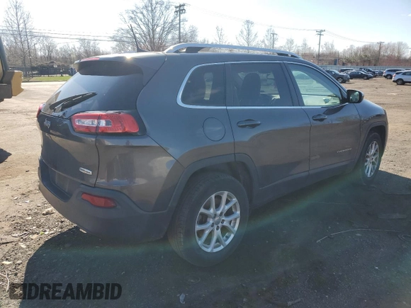 2018 Jeep Cherokee Latitude Plus with VIN 1C4PJMLB7JD562858, listed as a Copart auction lot 49663405 with 107,543 mi miles and Clean Title. Bid and sale history available at DreamBid. Image 3.