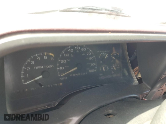 1996 GMC Sierra 1500 with VIN 2GTEC19W8T1520613, listed as a Copart auction lot 70603714 with 356,192 mi miles and Salvage Title. Bid and sale history available at DreamBid. Image 9.