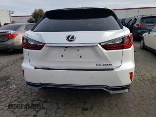 2017 Lexus RX with VIN 2T2BGMCA3HC012396, listed as a Copart auction lot 36725333 with 66,451 mi miles. Bid and sale history available at carsss.com. Image 6.