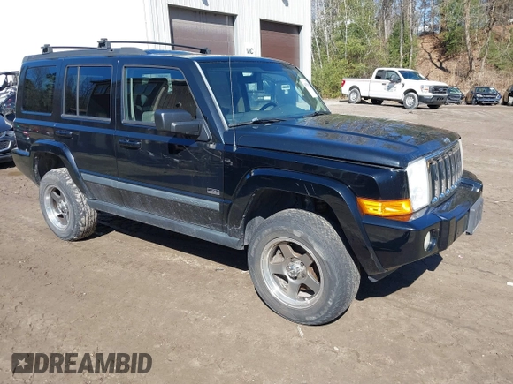 2008 Jeep Commander Sport z VIN 1J8HG48N58C156284, wystawiony jako IAAI lot #41825196 z przebiegiem 100 177 mil mil oraz . Historia ofert i sprzedaży dostępna na DreamBid. Obrazek 1.