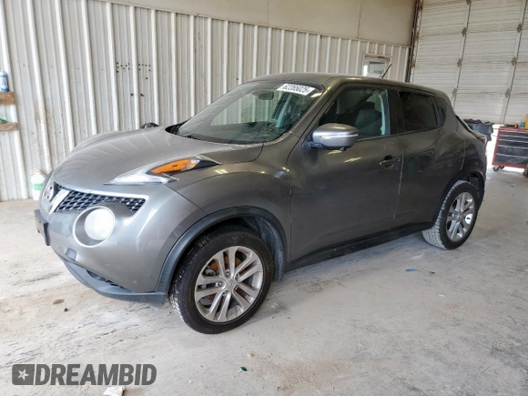 2015 Nissan Juke SV with VIN JN8AF5MR1FT500785, listed as a Copart auction lot 62265025 with 124,442 mi miles and Clean title. Bid and sale history available at DreamBid. Image 1.
